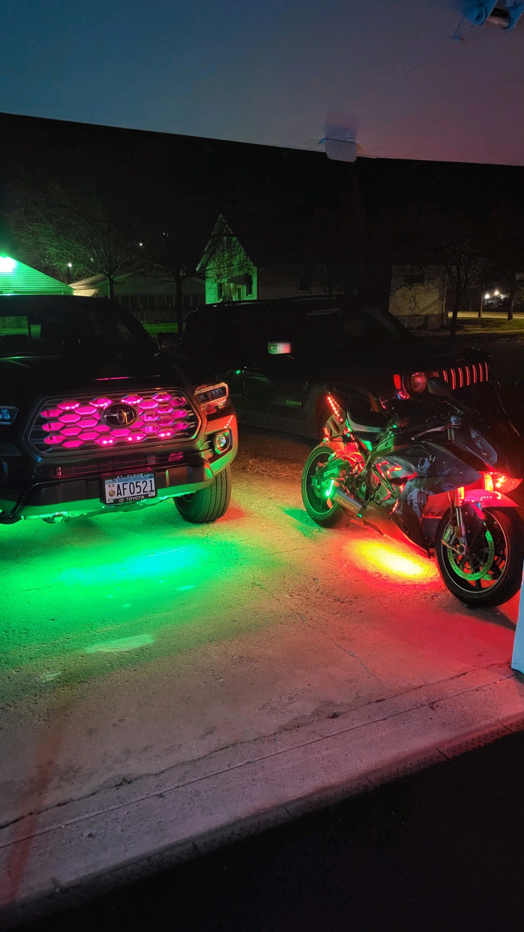 Smartphone App LED Car Accent Light Kits from XKGLOW